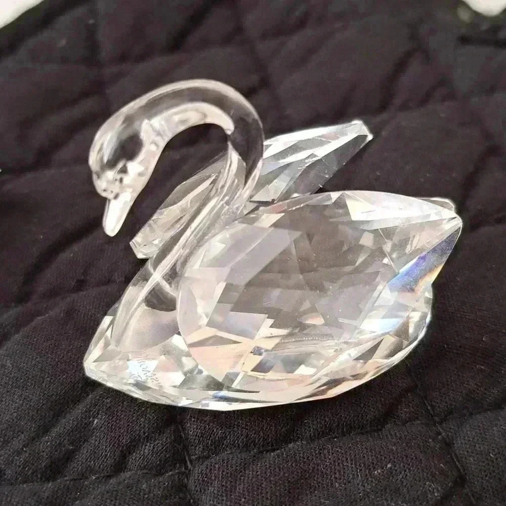 SWAROVSKI CRYSTAL SWAN CLEAR CUT CRYSTAL - Picture 3 of 4
